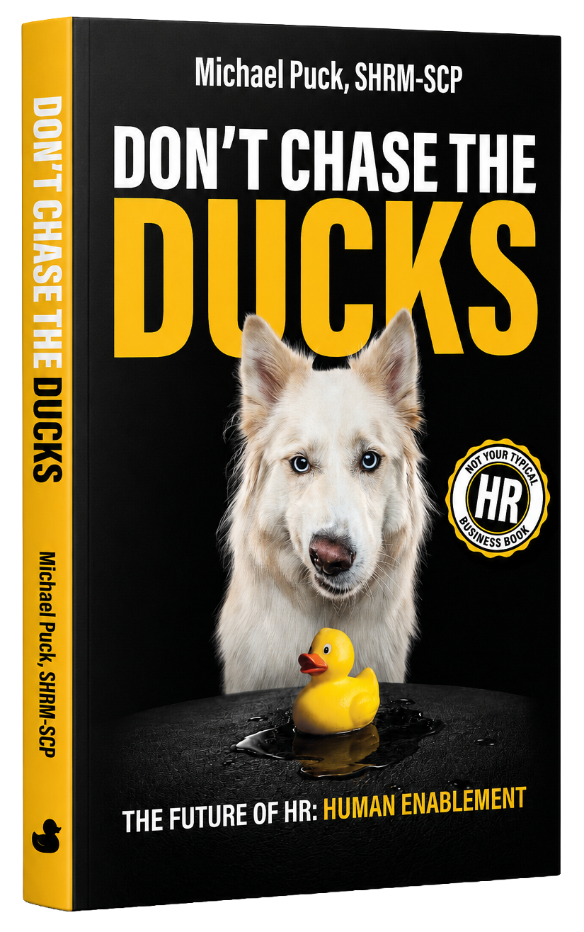 Don't Chase the Ducks book by Michael Puck — coming Q1 2027